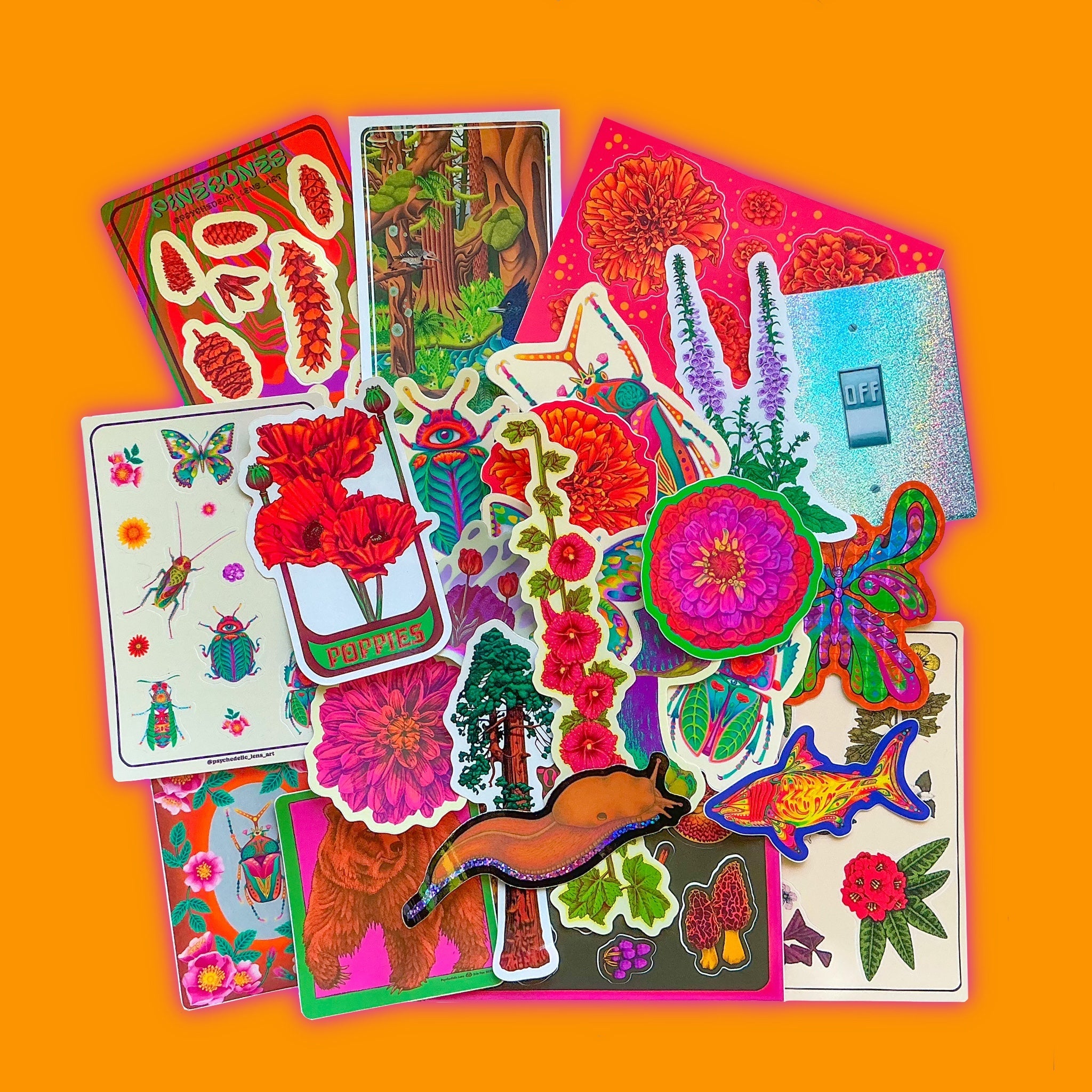 Stickers! |Psychedelic Lens