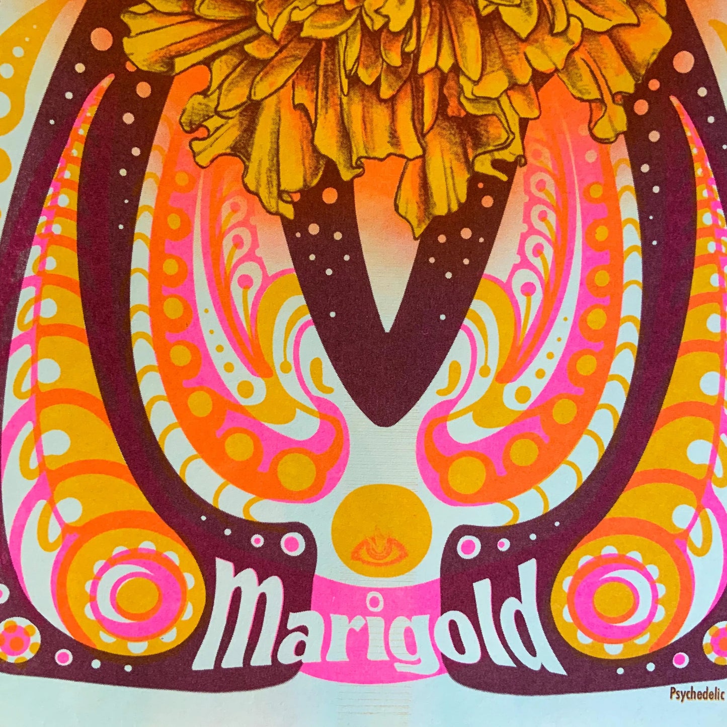 Marigold Riso Print vertical
