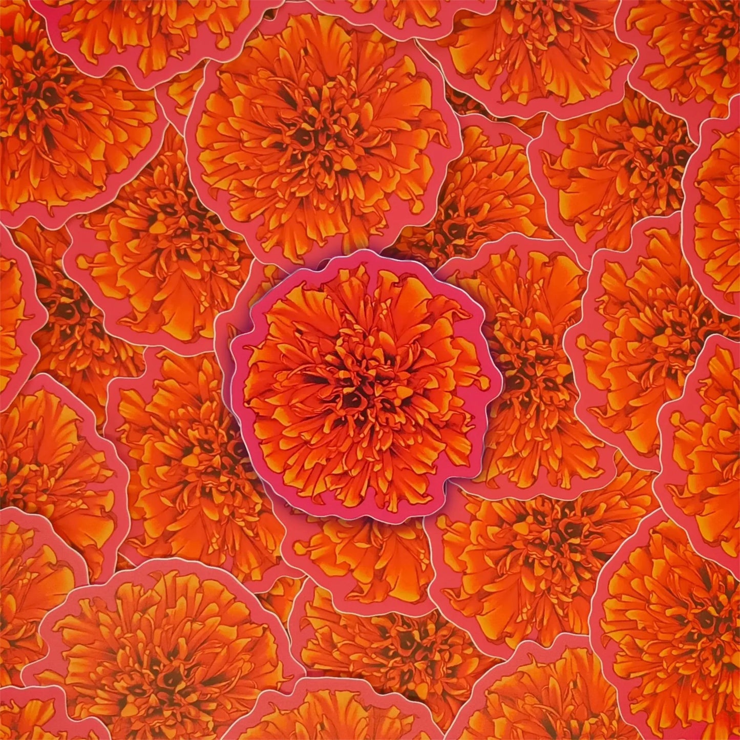 Marigold Sticker