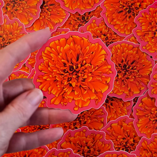 Marigold Sticker