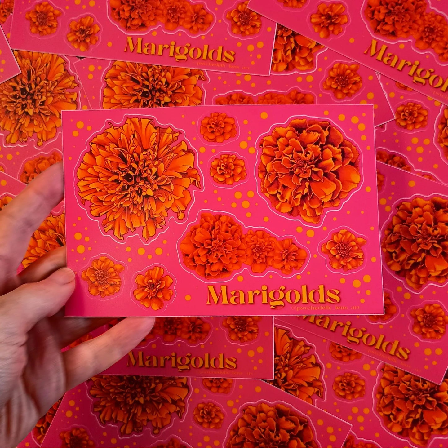 Marigold Sticker Sheet