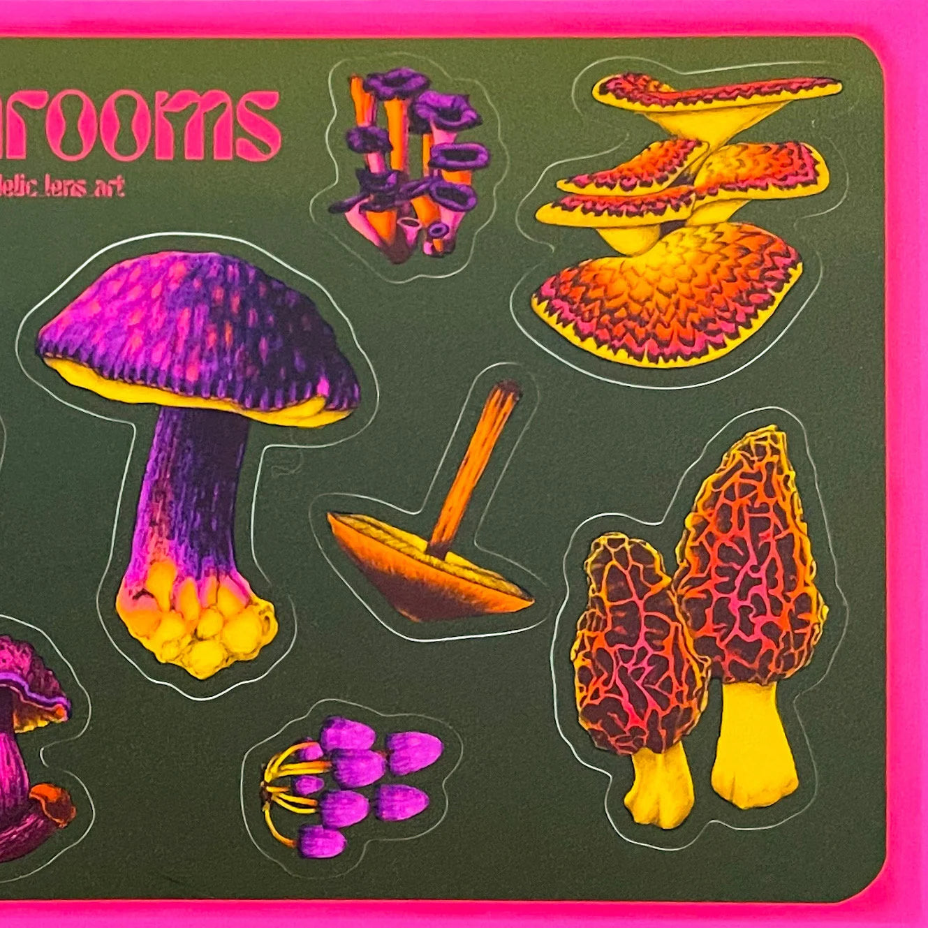 Mushroom sticker Sheet