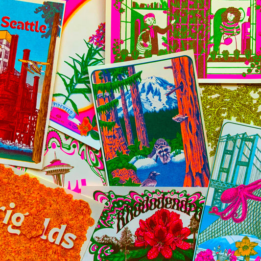 Monthly Riso Prints!