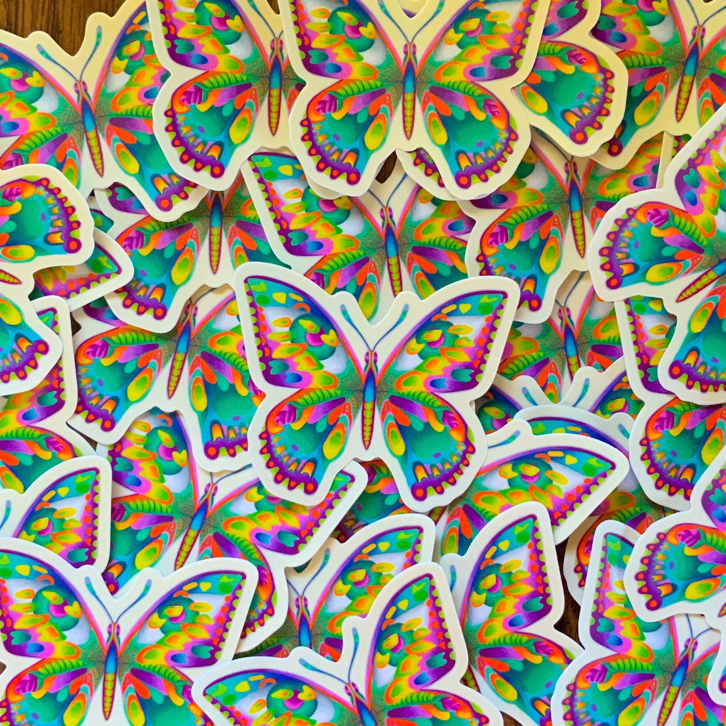 Butterfly sticker