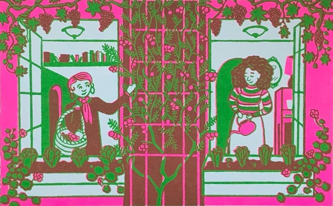 Limited Edition RISO Print Illustration