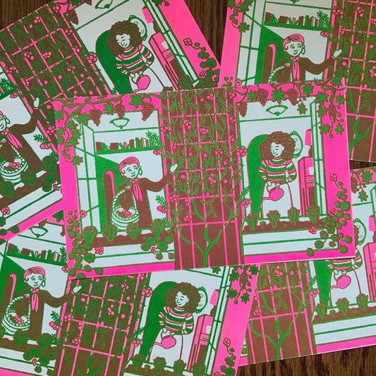 Limited Edition RISO Print Illustration