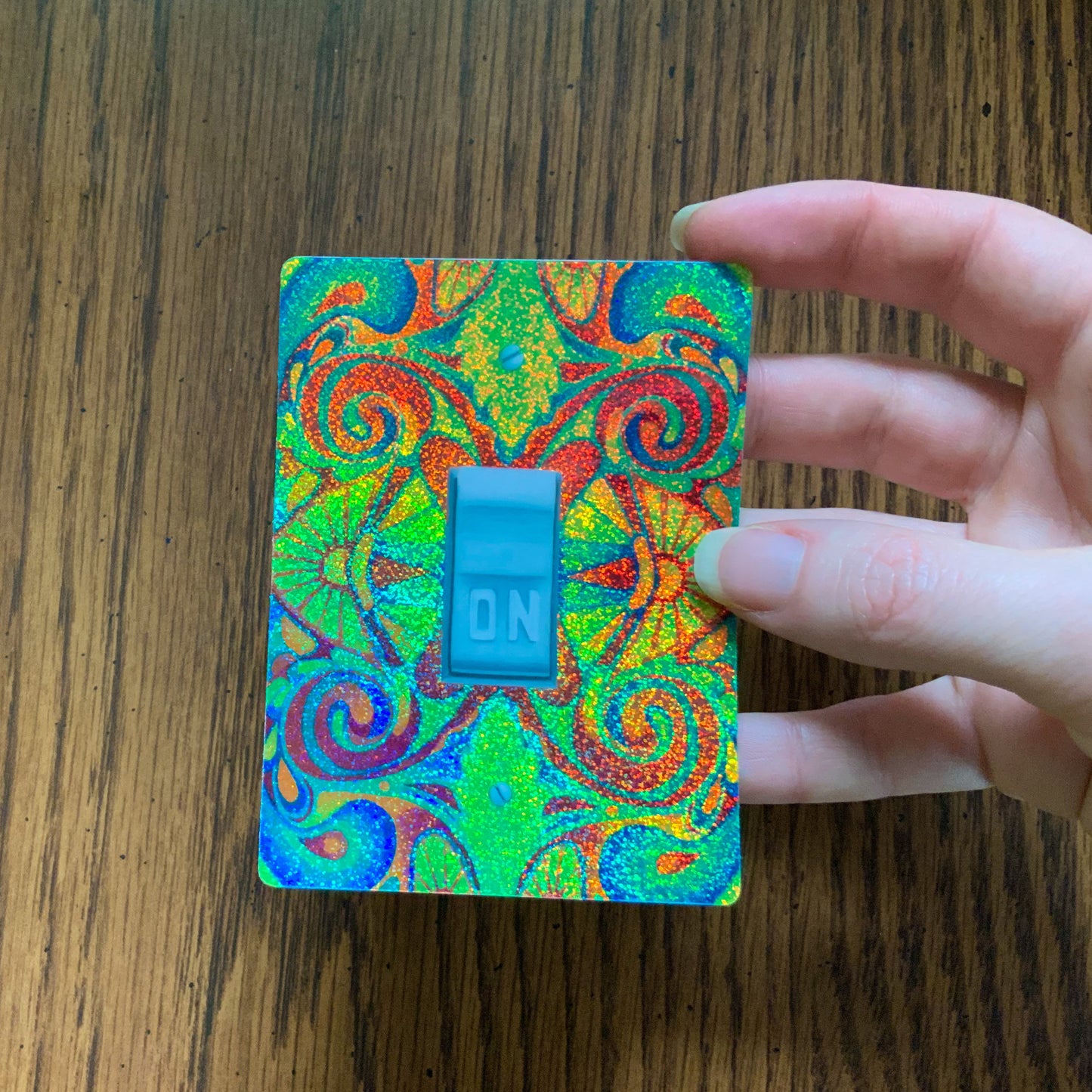 Psychedelic ON Sticker, DECO