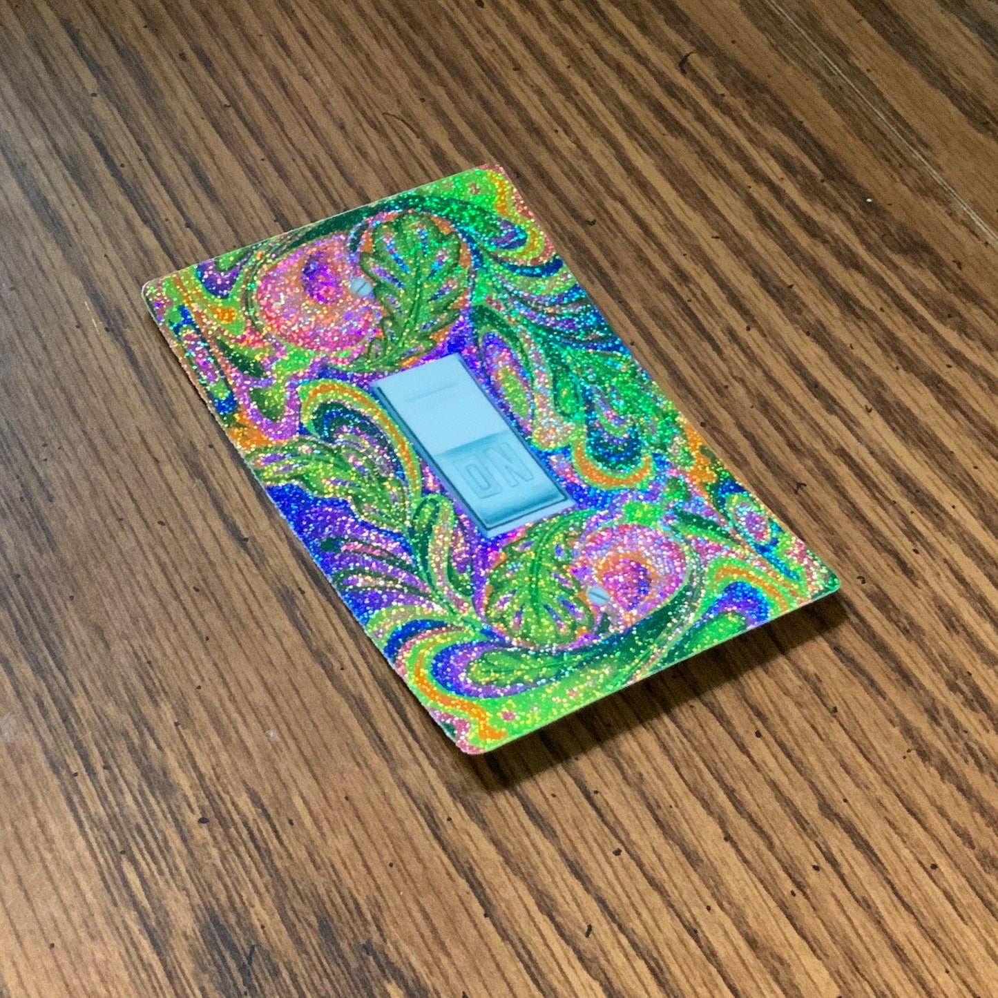 Psychedelic Sparkle ON Sticker, GROW