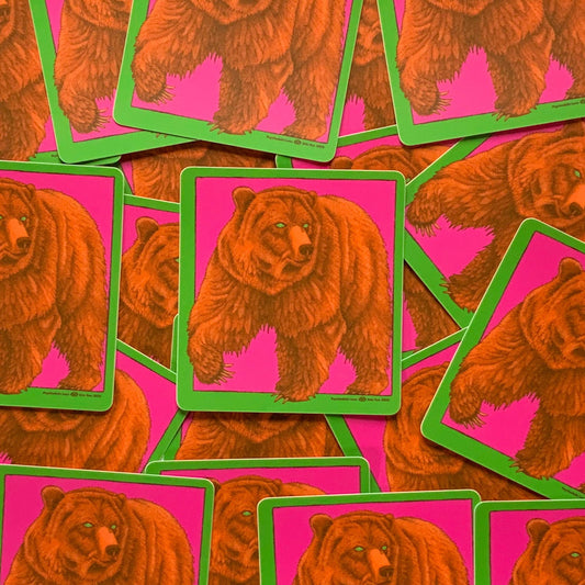 Bear sticker