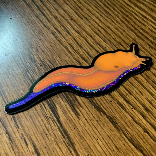 Banana slug sticker