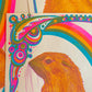 Northern Fur Seal Riso Print