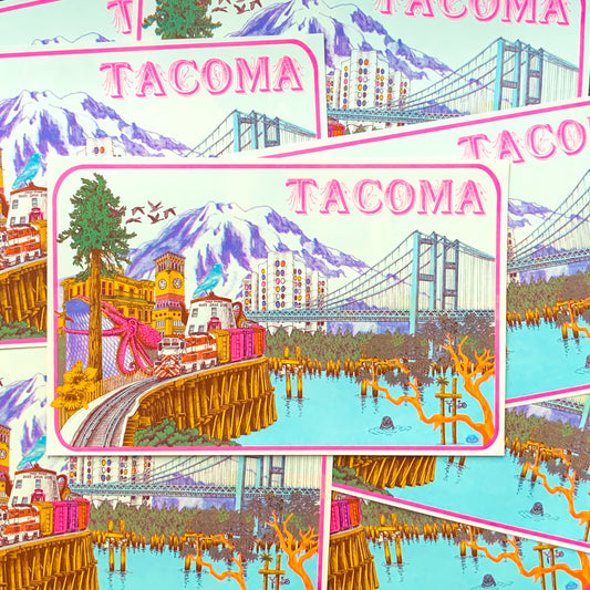 Tacoma Riso Print