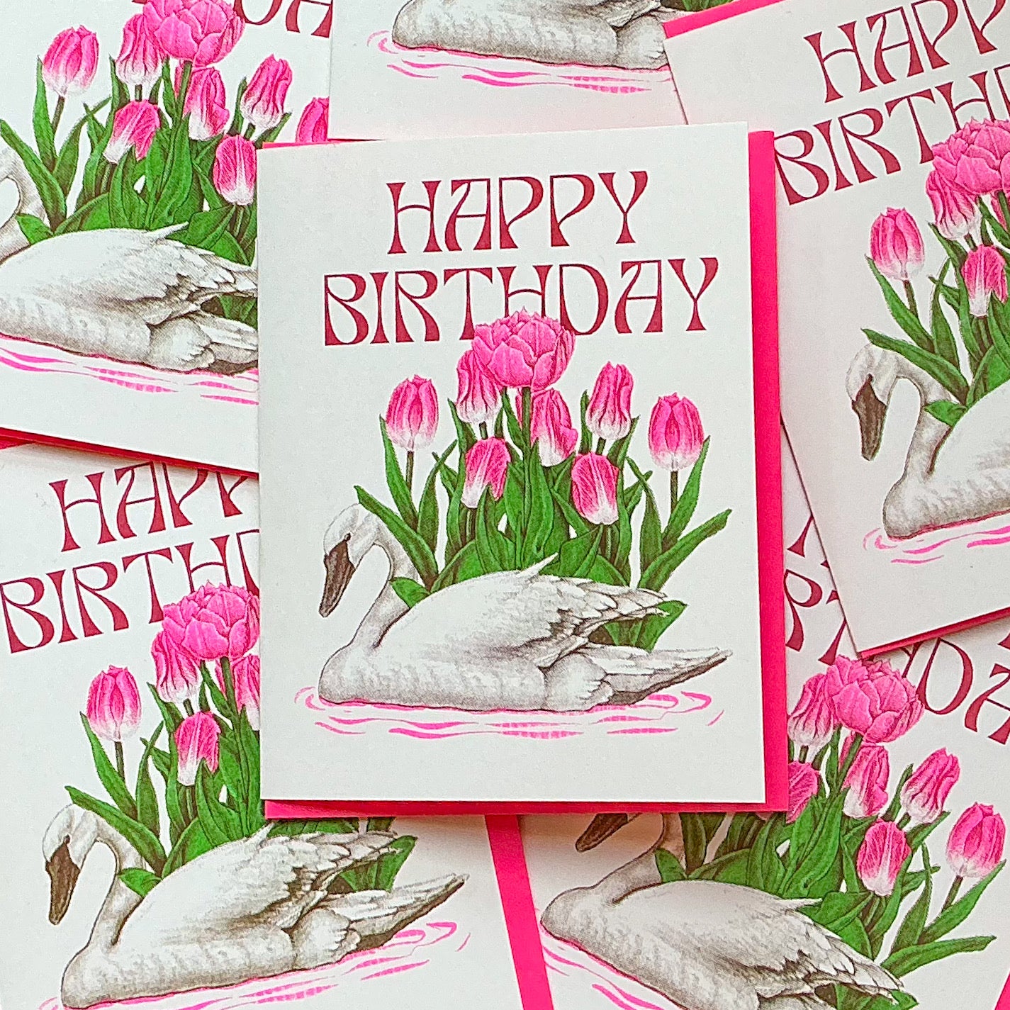 Happy Birthday Greeting card (Blank inside)