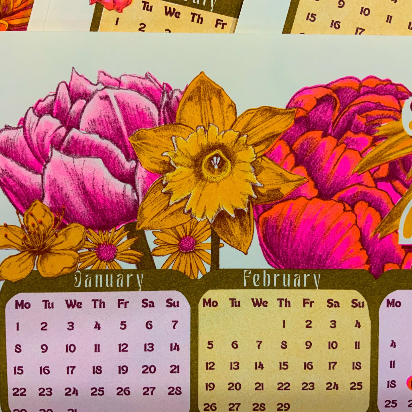 2024 Riso wall calendar