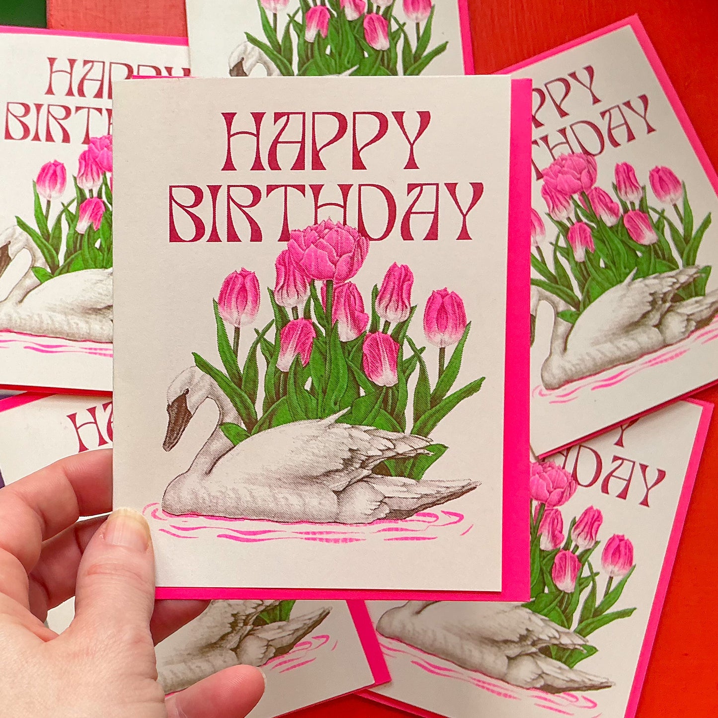 Happy Birthday Greeting card (Blank inside)