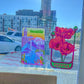 Dreamy Seattle Clear Back Sticker
