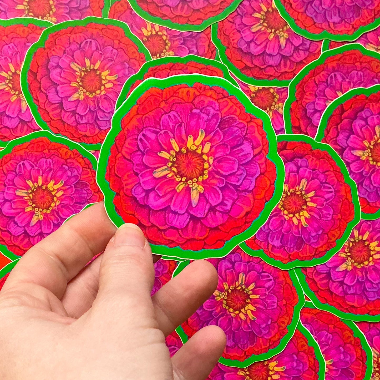 Zinnia Die Cut