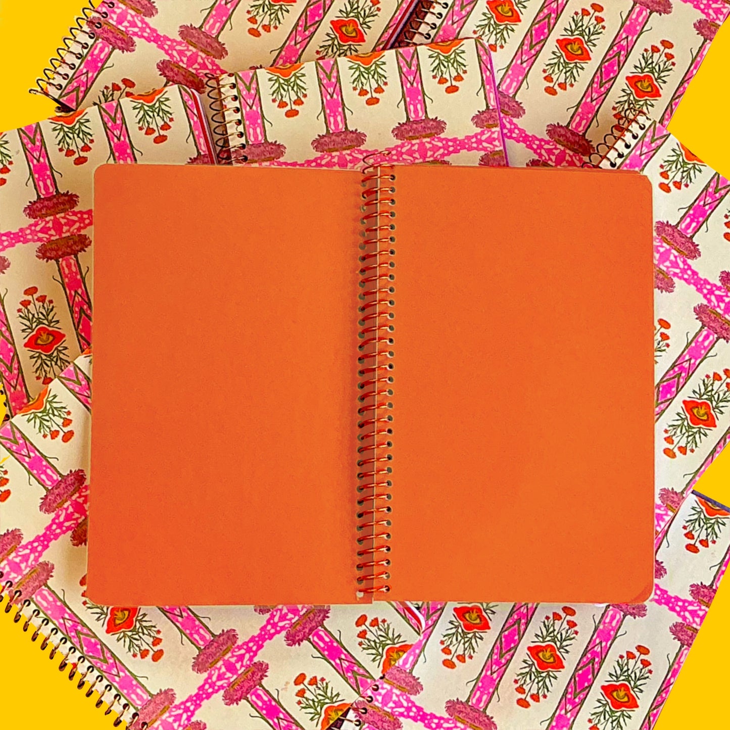 Spiral-bound, riso journal