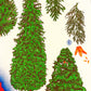 Cedars of Cascadia Riso Print