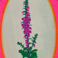 Foxglove Riso Print