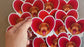 Seal pup love glitter sticker!