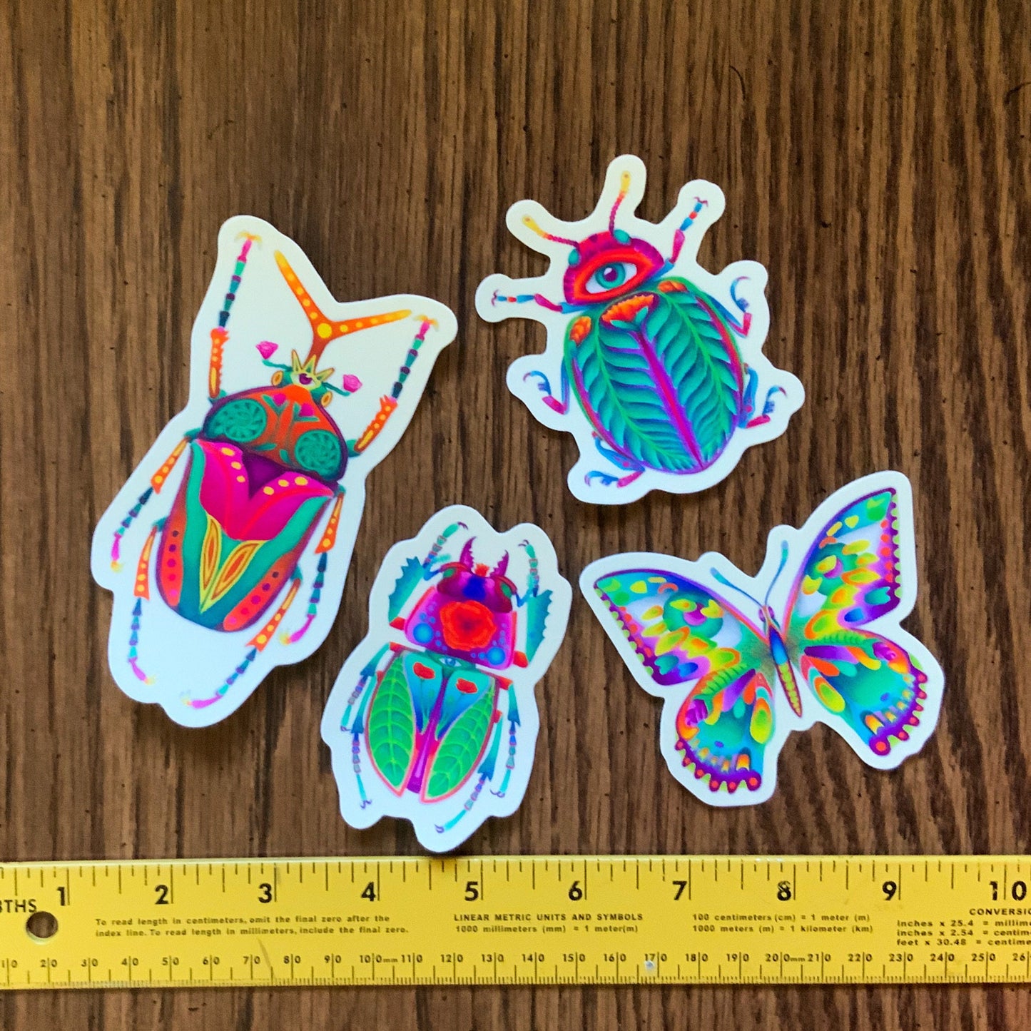 Die Cut Insect Sticker Pack