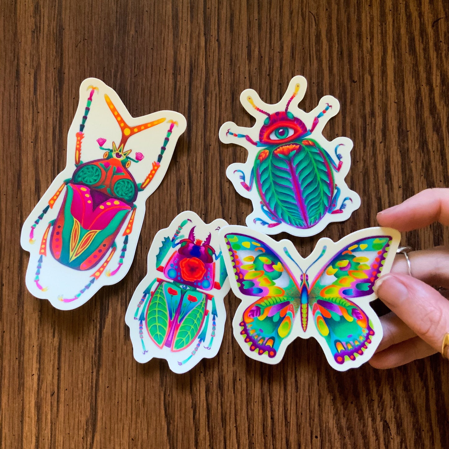 Die Cut Insect Sticker Pack